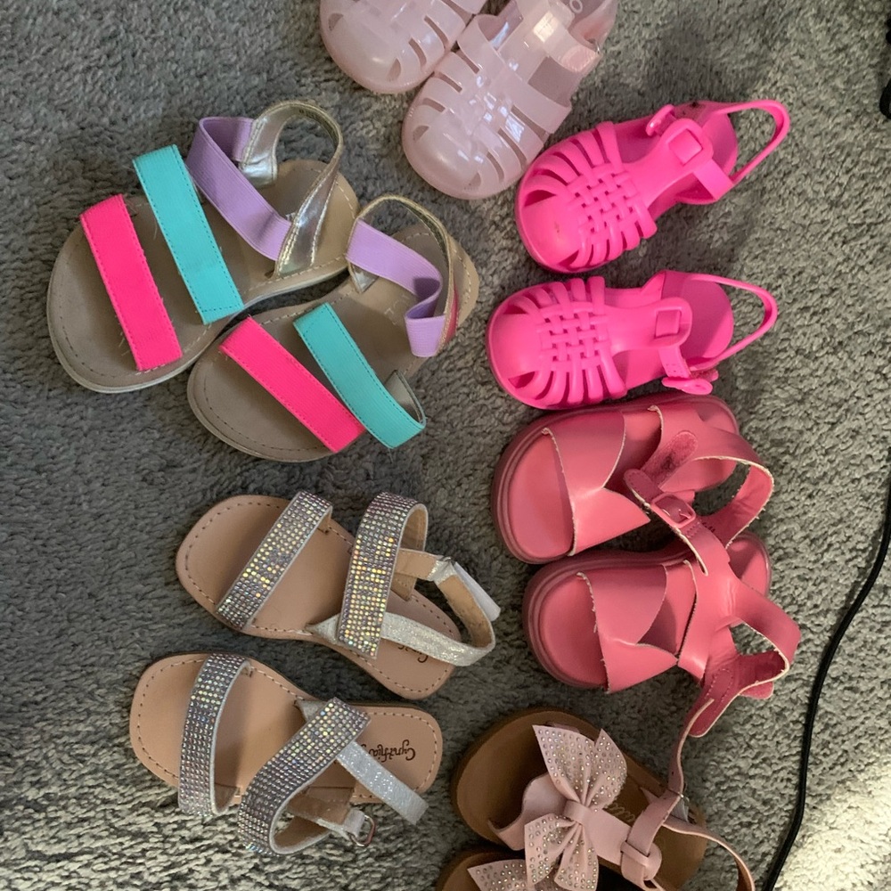 Colorful Kids Sandals Set